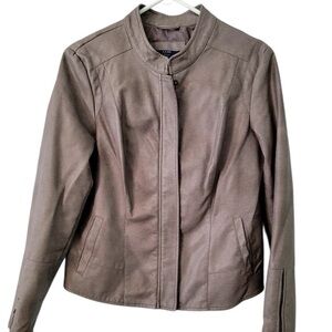 Kaari Blue | Vegan Leather Wild Mammoth Everyday Essentials Jacket Size XS